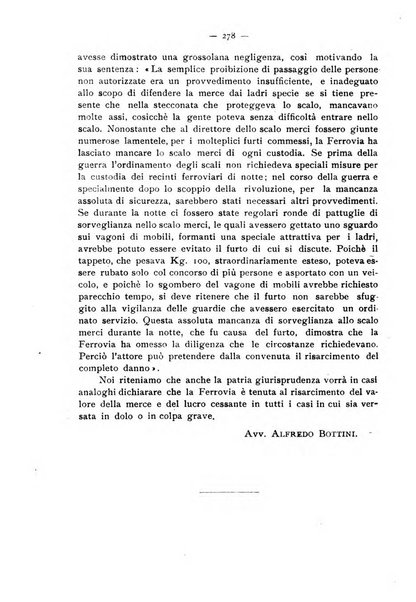 Le ferrovie italiane rivista quindicinale di dottrina, giurisprudenza, legislazione ed amministrazione ferroviaria