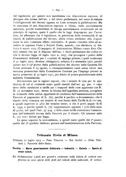 Le ferrovie italiane rivista quindicinale di dottrina, giurisprudenza, legislazione ed amministrazione ferroviaria