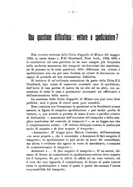 Le ferrovie italiane rivista quindicinale di dottrina, giurisprudenza, legislazione ed amministrazione ferroviaria