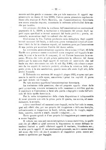 Le ferrovie italiane rivista quindicinale di dottrina, giurisprudenza, legislazione ed amministrazione ferroviaria