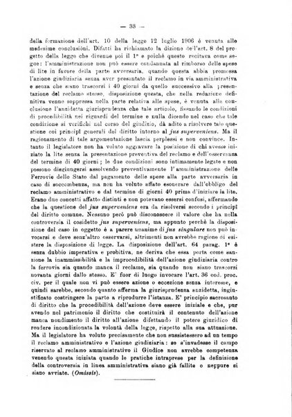 Le ferrovie italiane rivista quindicinale di dottrina, giurisprudenza, legislazione ed amministrazione ferroviaria