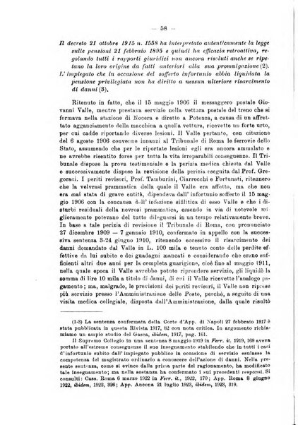 Le ferrovie italiane rivista quindicinale di dottrina, giurisprudenza, legislazione ed amministrazione ferroviaria