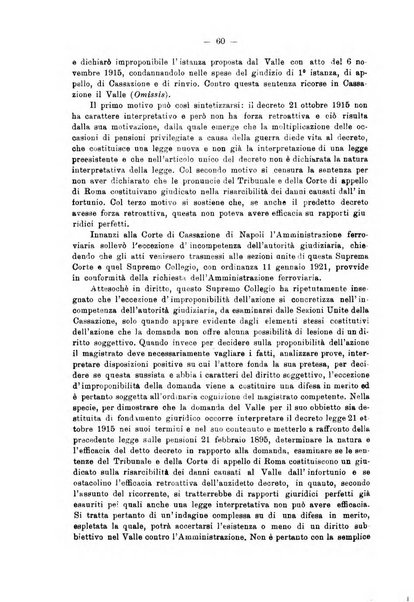 Le ferrovie italiane rivista quindicinale di dottrina, giurisprudenza, legislazione ed amministrazione ferroviaria