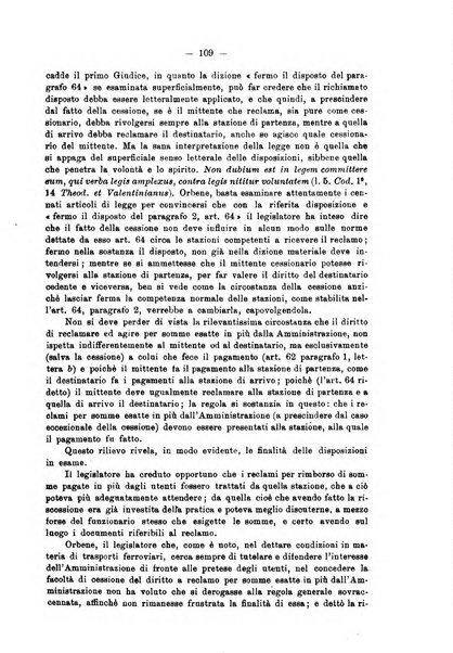 Le ferrovie italiane rivista quindicinale di dottrina, giurisprudenza, legislazione ed amministrazione ferroviaria