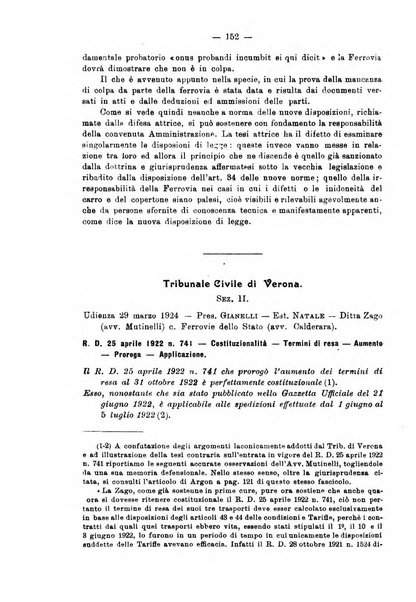 Le ferrovie italiane rivista quindicinale di dottrina, giurisprudenza, legislazione ed amministrazione ferroviaria