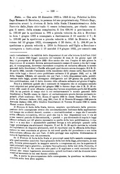 Le ferrovie italiane rivista quindicinale di dottrina, giurisprudenza, legislazione ed amministrazione ferroviaria