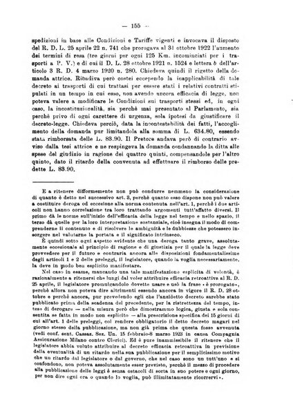 Le ferrovie italiane rivista quindicinale di dottrina, giurisprudenza, legislazione ed amministrazione ferroviaria