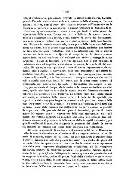 Le ferrovie italiane rivista quindicinale di dottrina, giurisprudenza, legislazione ed amministrazione ferroviaria