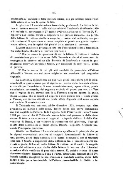 Le ferrovie italiane rivista quindicinale di dottrina, giurisprudenza, legislazione ed amministrazione ferroviaria