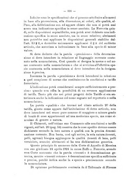 Le ferrovie italiane rivista quindicinale di dottrina, giurisprudenza, legislazione ed amministrazione ferroviaria