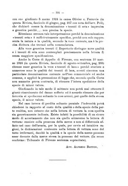 Le ferrovie italiane rivista quindicinale di dottrina, giurisprudenza, legislazione ed amministrazione ferroviaria