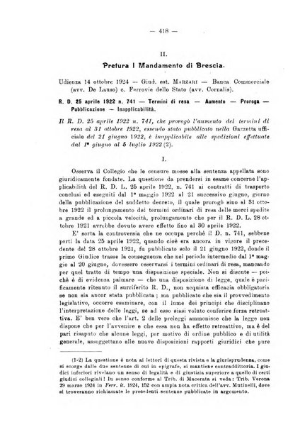 Le ferrovie italiane rivista quindicinale di dottrina, giurisprudenza, legislazione ed amministrazione ferroviaria