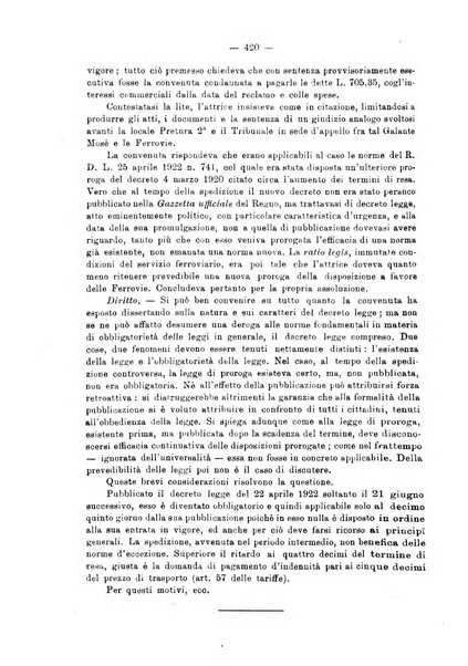 Le ferrovie italiane rivista quindicinale di dottrina, giurisprudenza, legislazione ed amministrazione ferroviaria