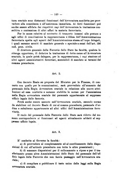 Le ferrovie italiane rivista quindicinale di dottrina, giurisprudenza, legislazione ed amministrazione ferroviaria