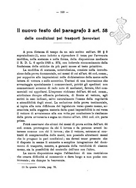 Le ferrovie italiane rivista quindicinale di dottrina, giurisprudenza, legislazione ed amministrazione ferroviaria