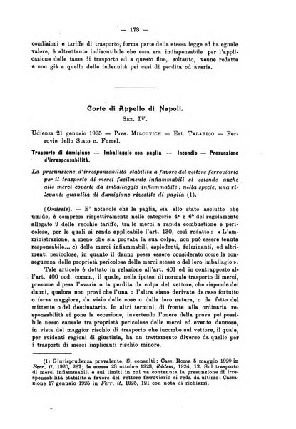 Le ferrovie italiane rivista quindicinale di dottrina, giurisprudenza, legislazione ed amministrazione ferroviaria