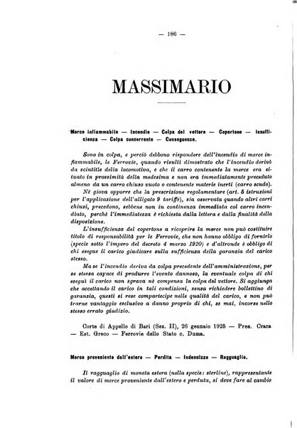 Le ferrovie italiane rivista quindicinale di dottrina, giurisprudenza, legislazione ed amministrazione ferroviaria