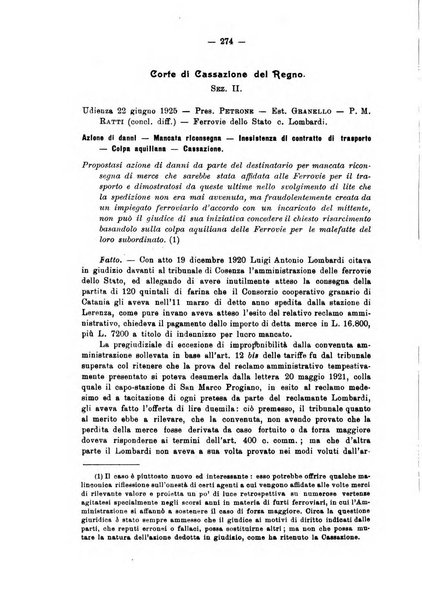 Le ferrovie italiane rivista quindicinale di dottrina, giurisprudenza, legislazione ed amministrazione ferroviaria