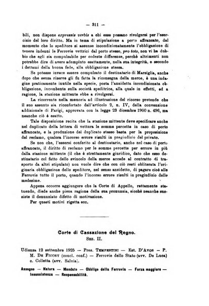 Le ferrovie italiane rivista quindicinale di dottrina, giurisprudenza, legislazione ed amministrazione ferroviaria