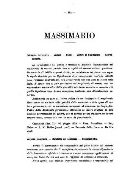 Le ferrovie italiane rivista quindicinale di dottrina, giurisprudenza, legislazione ed amministrazione ferroviaria