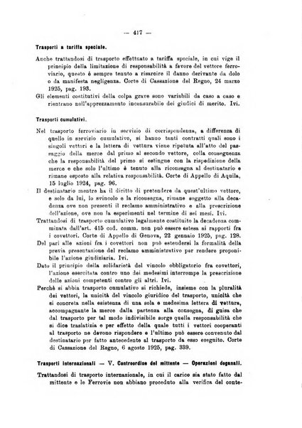 Le ferrovie italiane rivista quindicinale di dottrina, giurisprudenza, legislazione ed amministrazione ferroviaria