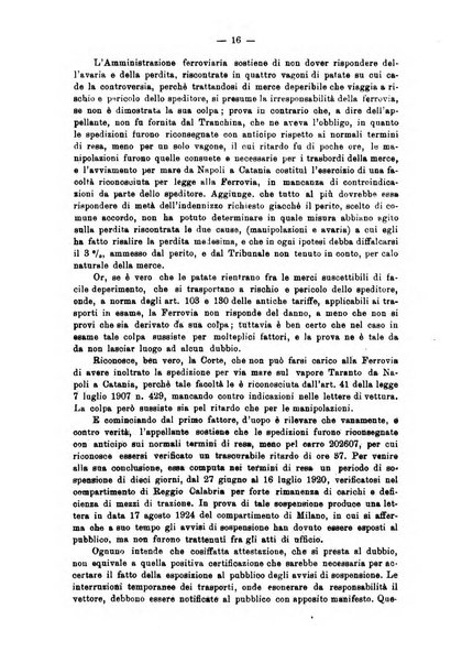 Le ferrovie italiane rivista quindicinale di dottrina, giurisprudenza, legislazione ed amministrazione ferroviaria