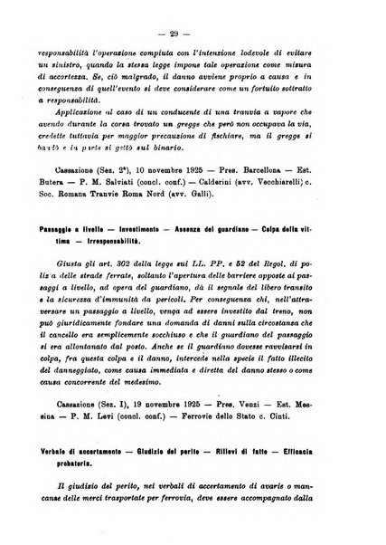 Le ferrovie italiane rivista quindicinale di dottrina, giurisprudenza, legislazione ed amministrazione ferroviaria