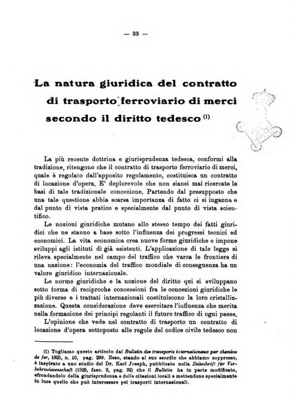 Le ferrovie italiane rivista quindicinale di dottrina, giurisprudenza, legislazione ed amministrazione ferroviaria