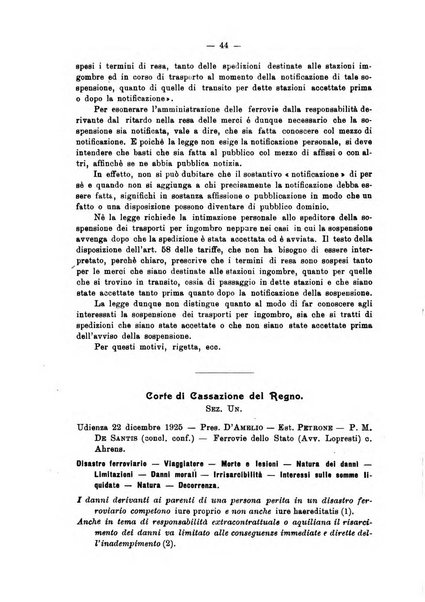 Le ferrovie italiane rivista quindicinale di dottrina, giurisprudenza, legislazione ed amministrazione ferroviaria