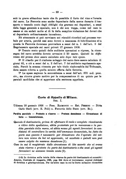 Le ferrovie italiane rivista quindicinale di dottrina, giurisprudenza, legislazione ed amministrazione ferroviaria