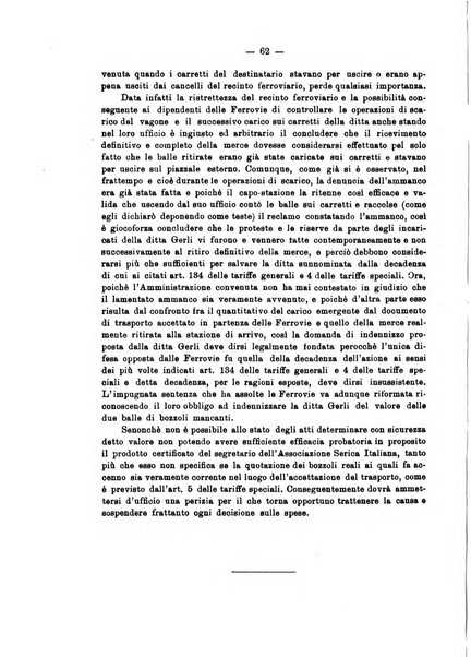 Le ferrovie italiane rivista quindicinale di dottrina, giurisprudenza, legislazione ed amministrazione ferroviaria