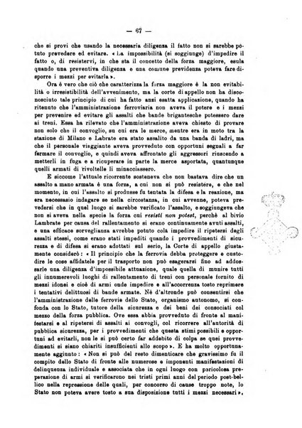 Le ferrovie italiane rivista quindicinale di dottrina, giurisprudenza, legislazione ed amministrazione ferroviaria