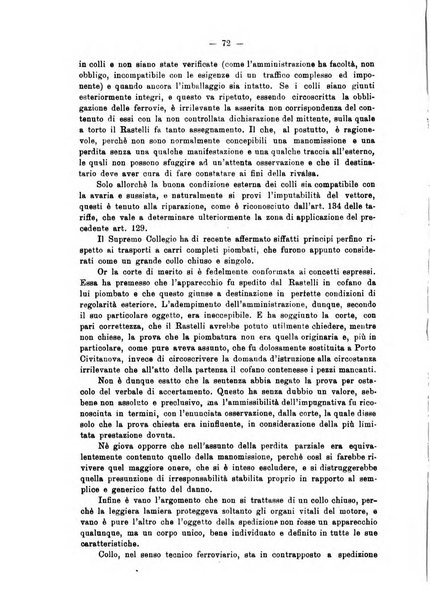 Le ferrovie italiane rivista quindicinale di dottrina, giurisprudenza, legislazione ed amministrazione ferroviaria