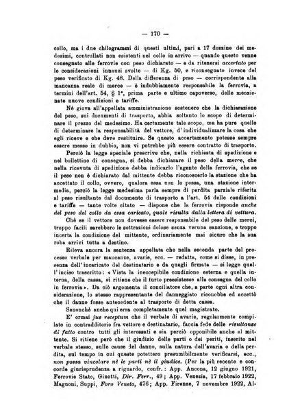 Le ferrovie italiane rivista quindicinale di dottrina, giurisprudenza, legislazione ed amministrazione ferroviaria