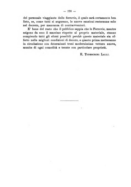 Le ferrovie italiane rivista quindicinale di dottrina, giurisprudenza, legislazione ed amministrazione ferroviaria