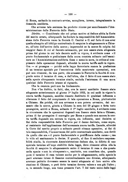 Le ferrovie italiane rivista quindicinale di dottrina, giurisprudenza, legislazione ed amministrazione ferroviaria