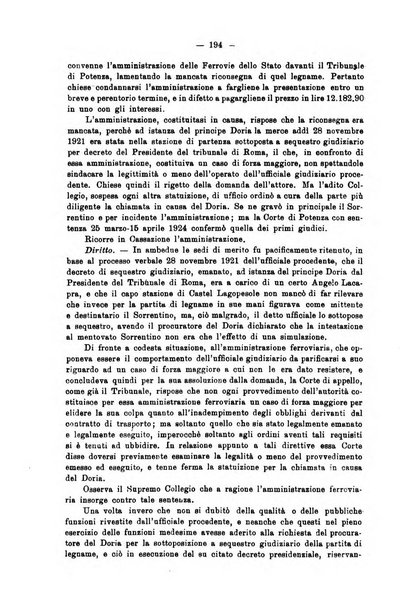 Le ferrovie italiane rivista quindicinale di dottrina, giurisprudenza, legislazione ed amministrazione ferroviaria