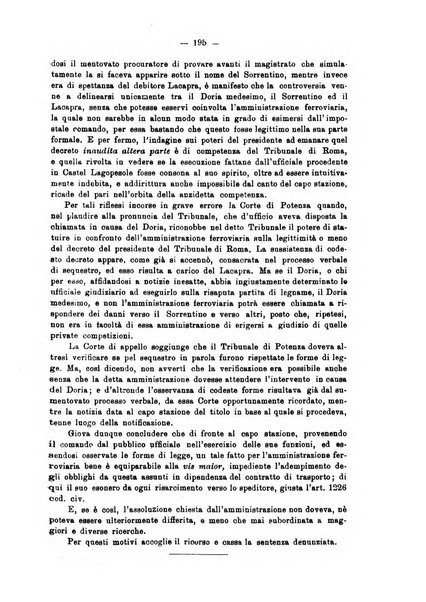 Le ferrovie italiane rivista quindicinale di dottrina, giurisprudenza, legislazione ed amministrazione ferroviaria