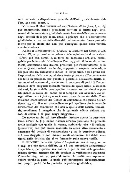 Le ferrovie italiane rivista quindicinale di dottrina, giurisprudenza, legislazione ed amministrazione ferroviaria