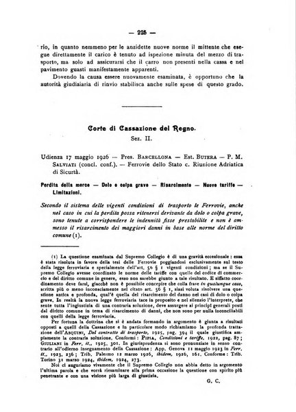 Le ferrovie italiane rivista quindicinale di dottrina, giurisprudenza, legislazione ed amministrazione ferroviaria