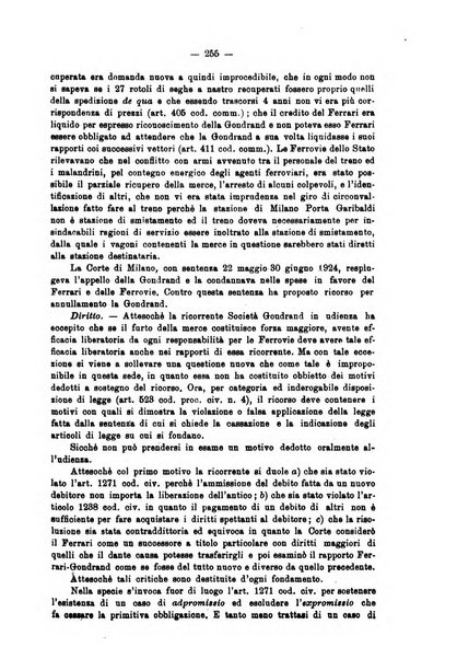 Le ferrovie italiane rivista quindicinale di dottrina, giurisprudenza, legislazione ed amministrazione ferroviaria