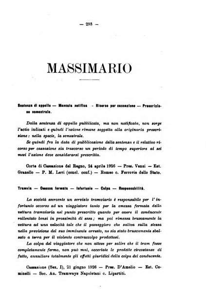 Le ferrovie italiane rivista quindicinale di dottrina, giurisprudenza, legislazione ed amministrazione ferroviaria