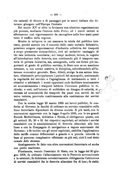 Le ferrovie italiane rivista quindicinale di dottrina, giurisprudenza, legislazione ed amministrazione ferroviaria