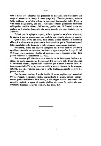 Le ferrovie italiane rivista quindicinale di dottrina, giurisprudenza, legislazione ed amministrazione ferroviaria