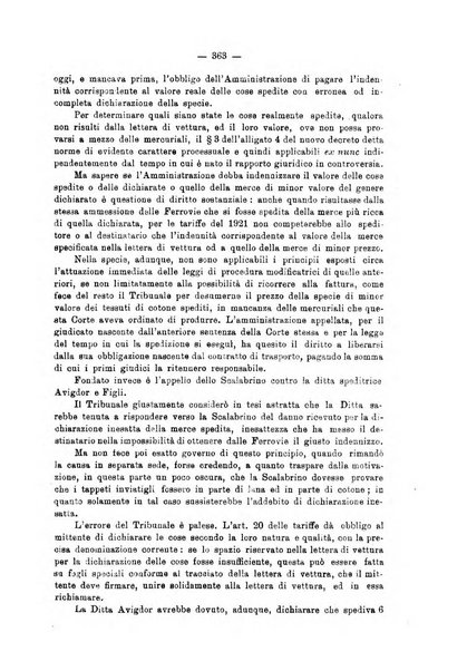 Le ferrovie italiane rivista quindicinale di dottrina, giurisprudenza, legislazione ed amministrazione ferroviaria