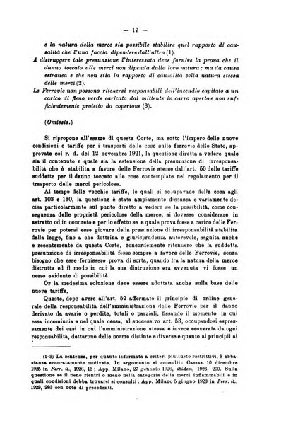 Le ferrovie italiane rivista quindicinale di dottrina, giurisprudenza, legislazione ed amministrazione ferroviaria