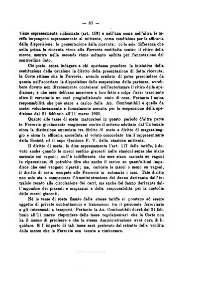 Le ferrovie italiane rivista quindicinale di dottrina, giurisprudenza, legislazione ed amministrazione ferroviaria