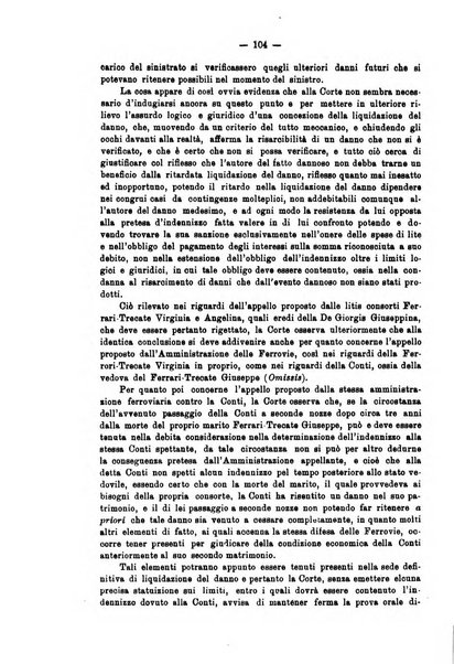 Le ferrovie italiane rivista quindicinale di dottrina, giurisprudenza, legislazione ed amministrazione ferroviaria