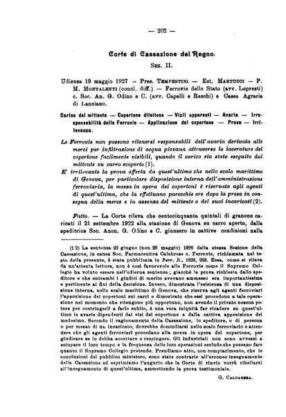 Le ferrovie italiane rivista quindicinale di dottrina, giurisprudenza, legislazione ed amministrazione ferroviaria