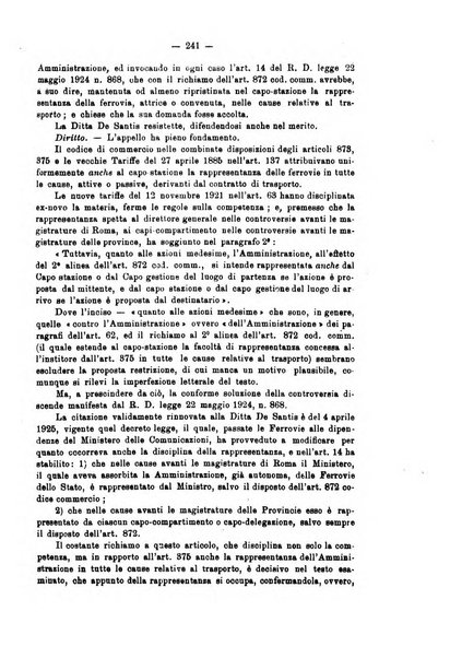 Le ferrovie italiane rivista quindicinale di dottrina, giurisprudenza, legislazione ed amministrazione ferroviaria